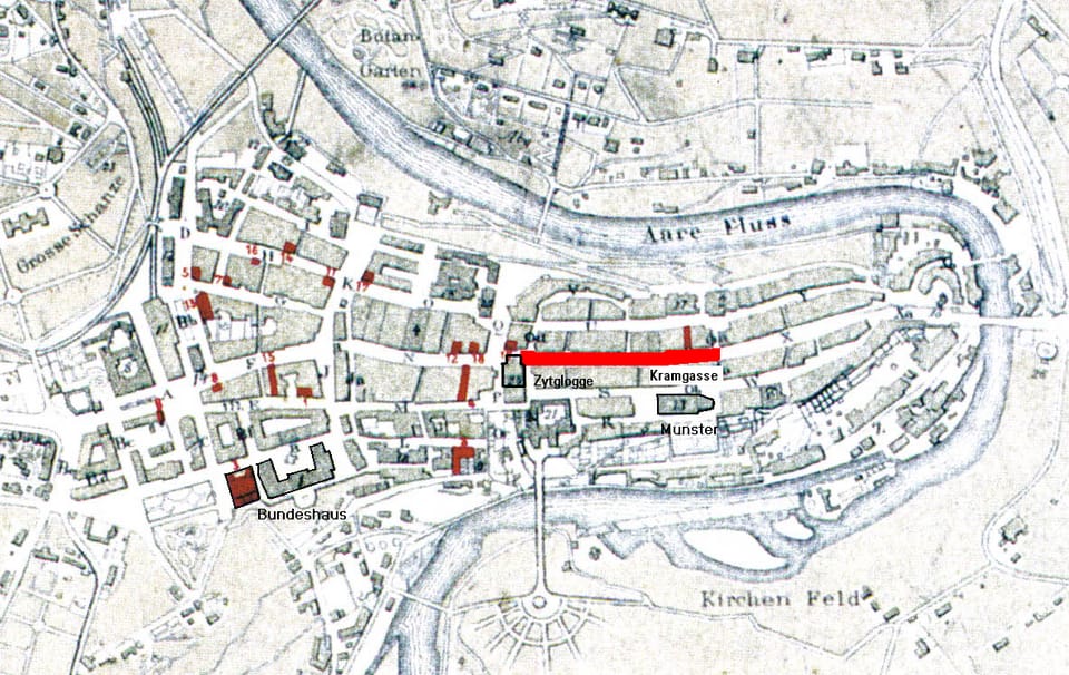Kramgasse and the Old Town arcades
