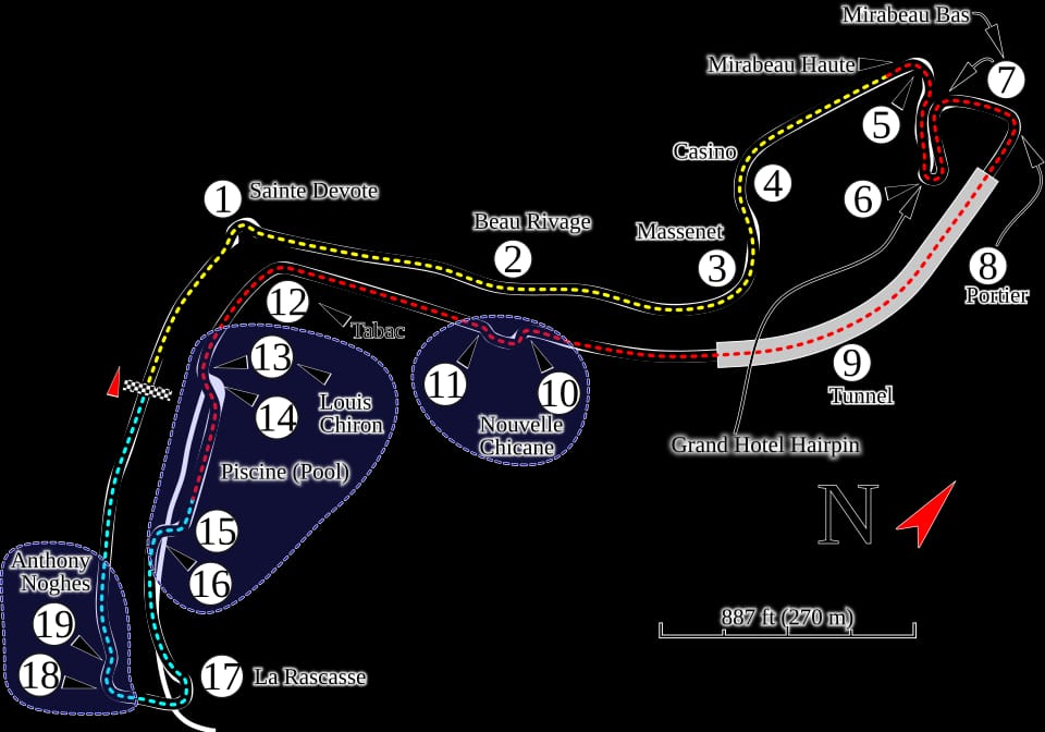 Monaco Grand Prix Circuit