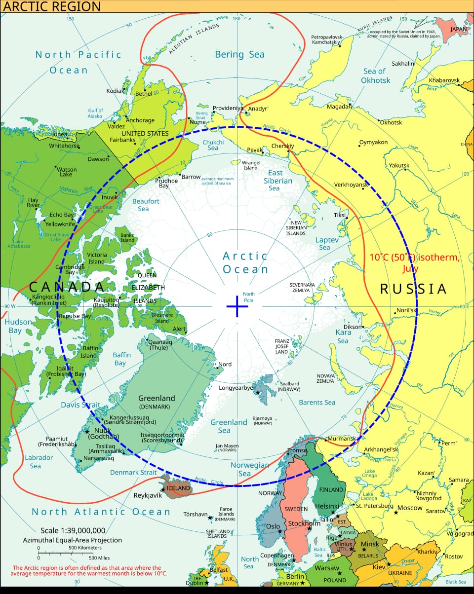 Arctic Circle Line Marker