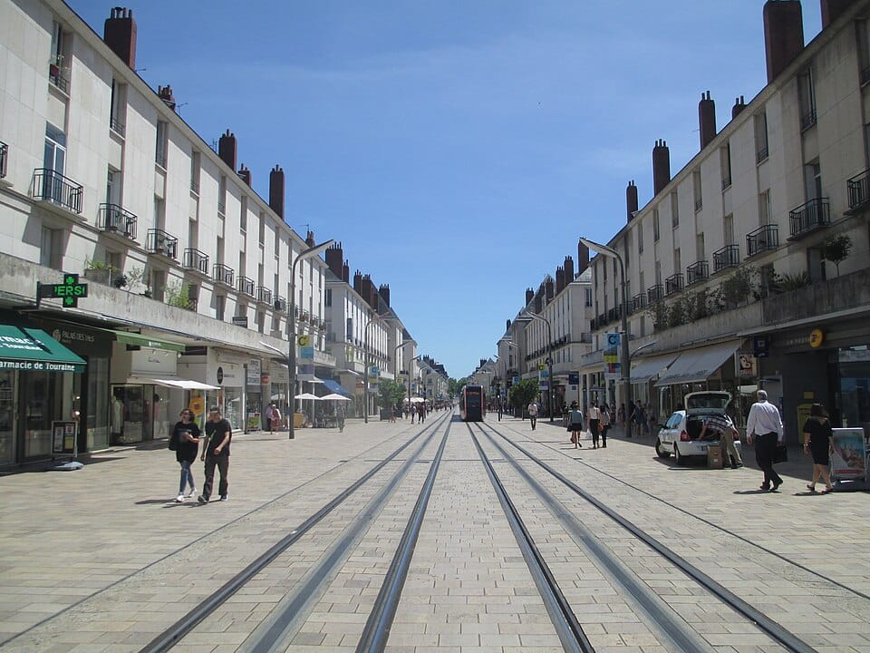 Rue Colbert and Old Tours Streets