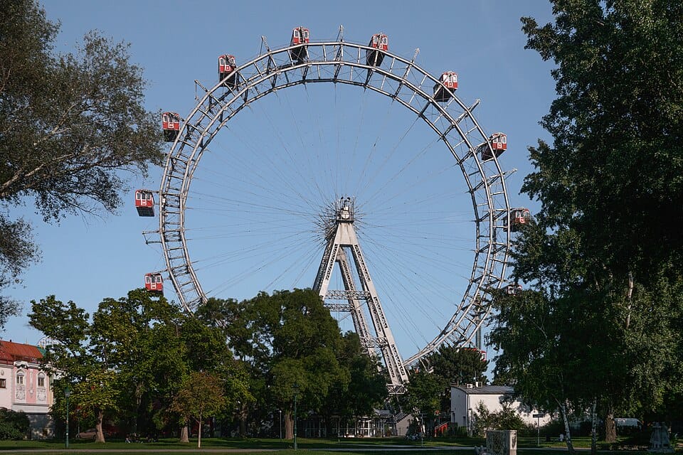 Prater and the Wiener Riesenrad