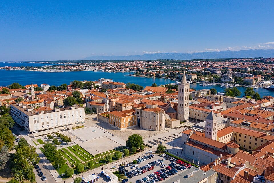 Zadar City Walls and Land Gate
